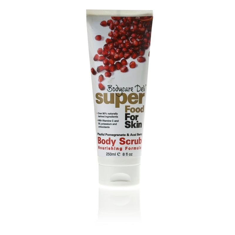 Bodycare Deli Lichaamscrub pomegranate & acai berry 250ml