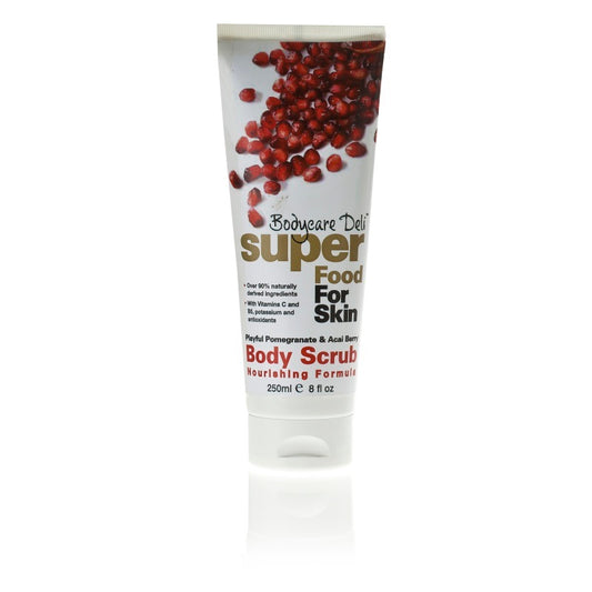 Bodycare Deli Lichaamscrub pomegranate & acai berry 250ml