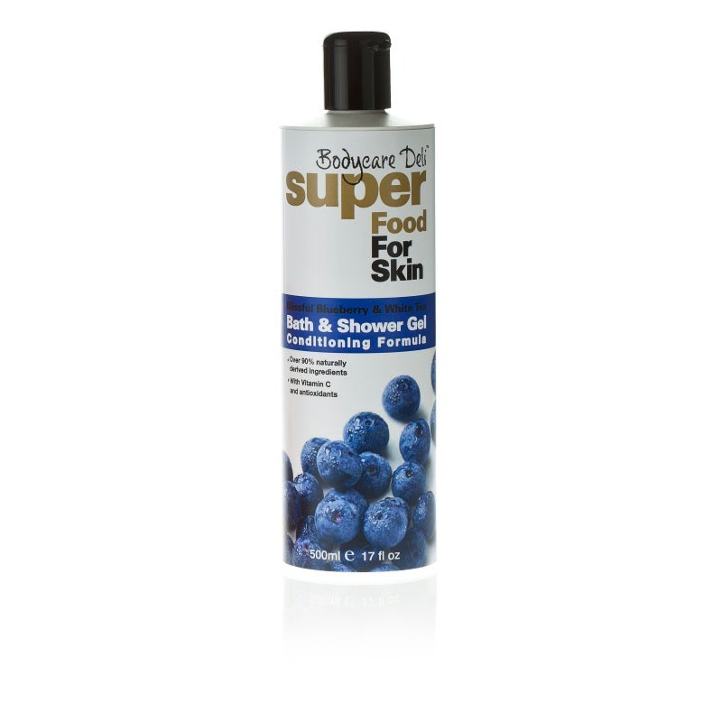 Bodycare Deli Bad & douchegel blueberry & white tea 500ml