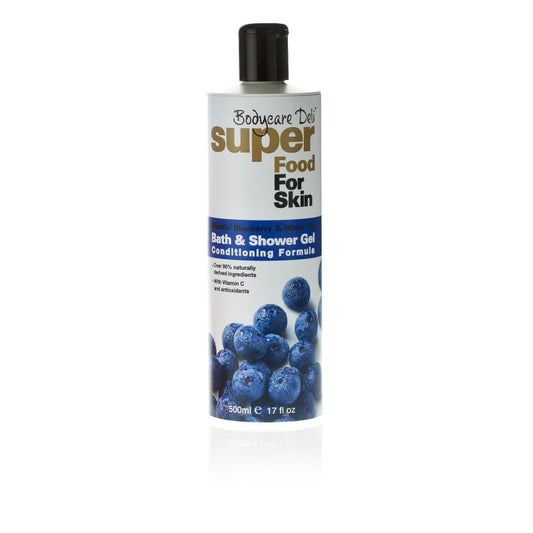 Bodycare Deli Bad & douchegel blueberry & white tea 500ml