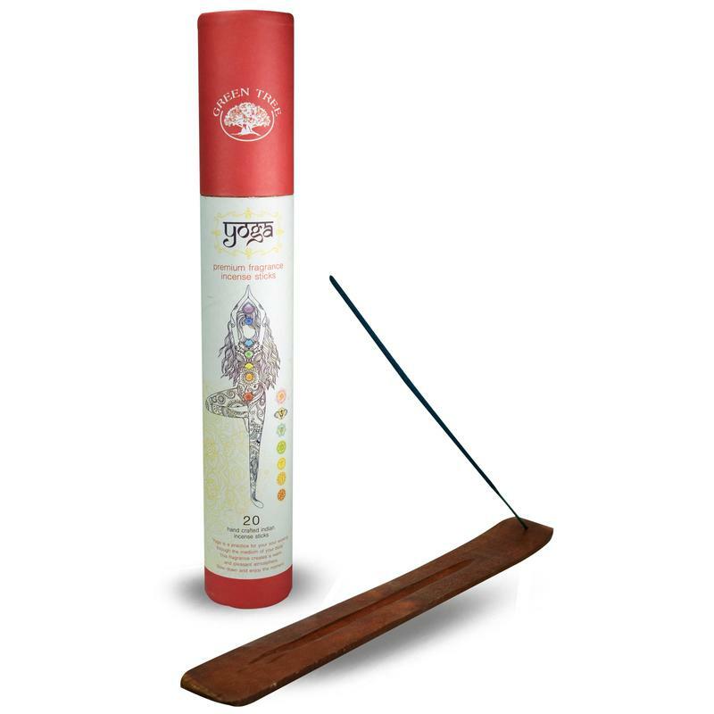 Green Tree Wierookbrander + wierook yoga 1set