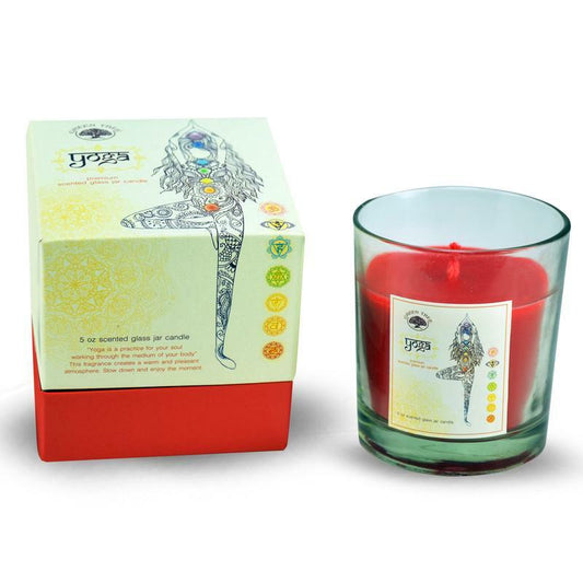 Green Tree Geurkaars yoga 125g