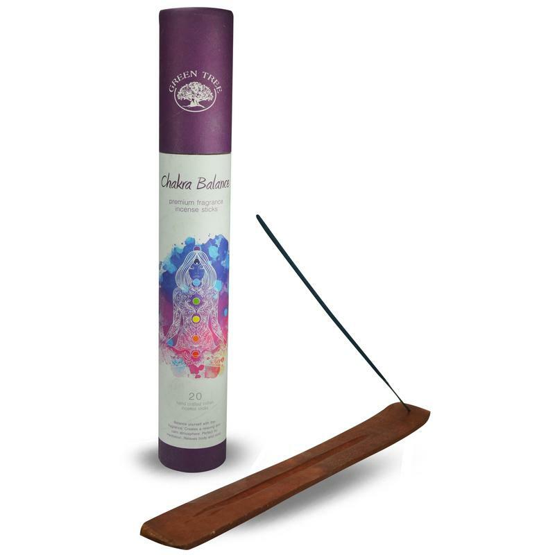 Green Tree Wierookbrander + wierook chakra balance 1set