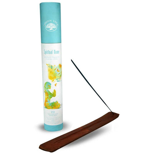 Green Tree Wierookbrander + wierook spiritual home 1set