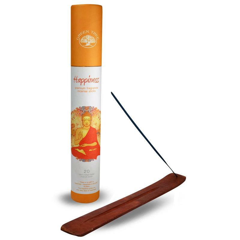 Green Tree Wierookbrander + wierook happiness 1set