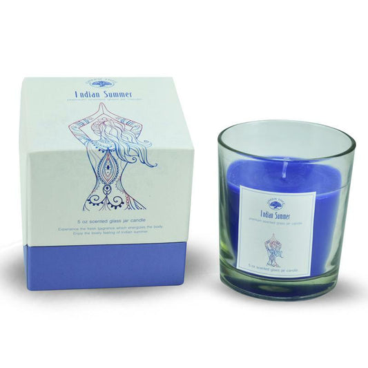 Green Tree Geurkaars Indian summer 125g