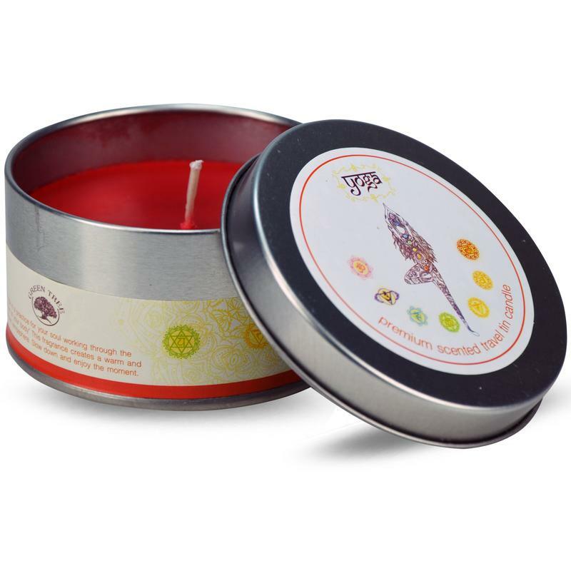 Green Tree Geurkaars yoga 85g