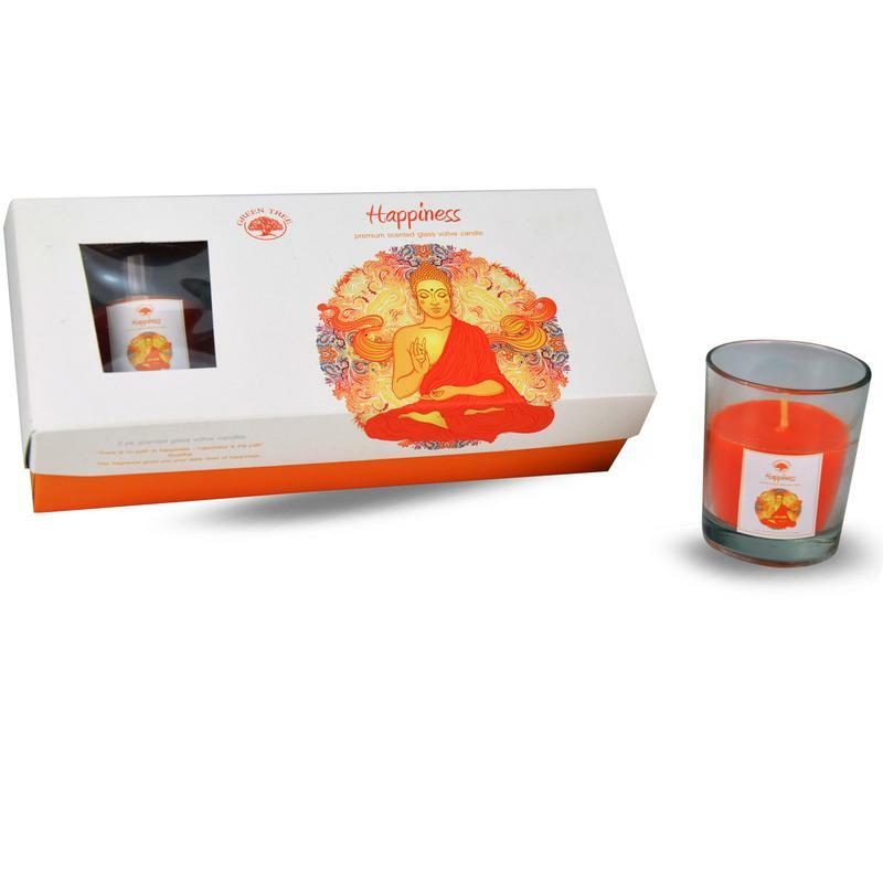 Green Tree Giftset geurkaars happiness 1set