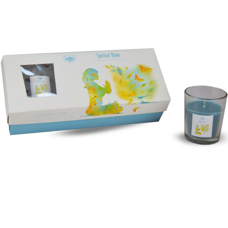 Green Tree Giftset geurkaars spiritual home 1set