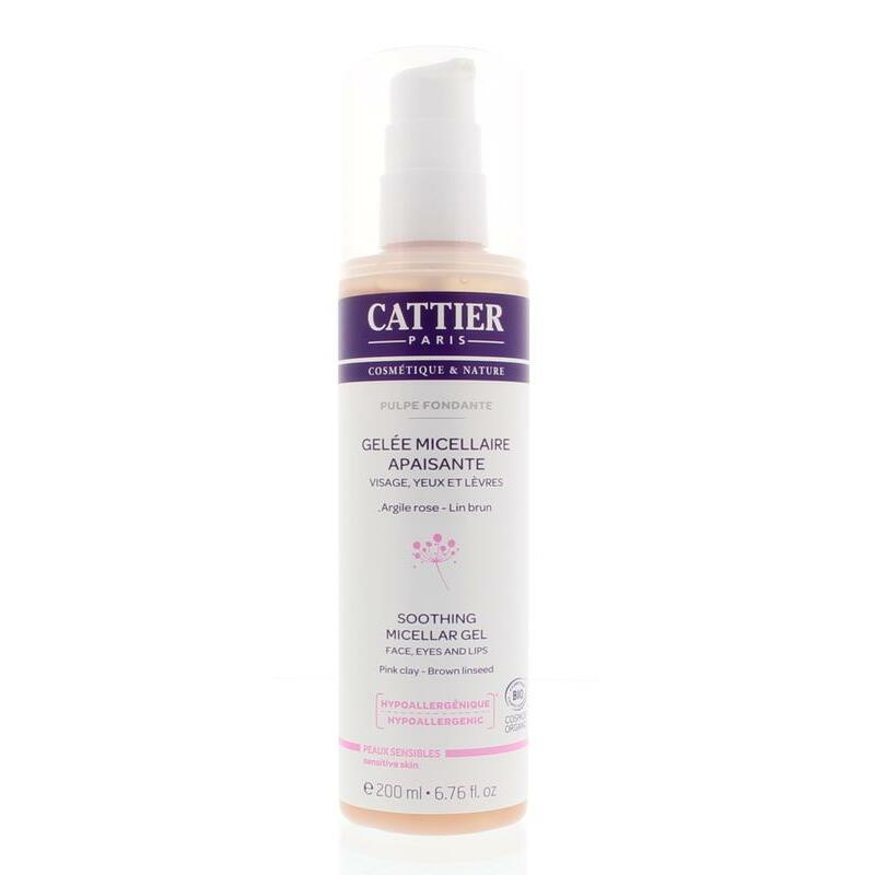 Cattier Verzachtende micellair gel gevoelige huid 200ml