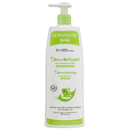 Alphanova Baby Dermo cleansing hair & body 500ml