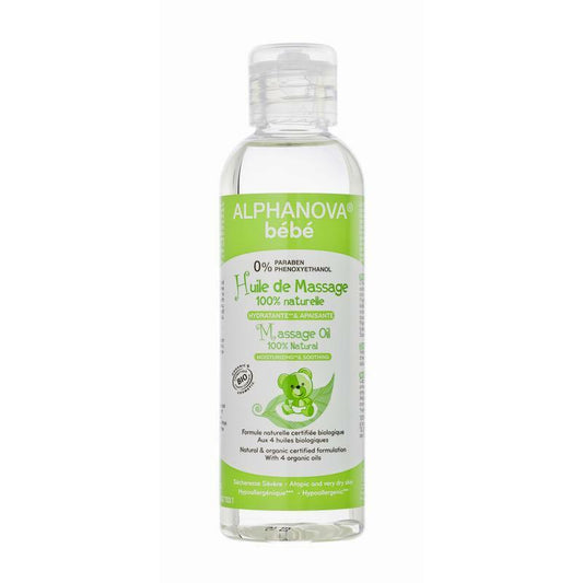 Alphanova Baby Organic massage olie 100ml
