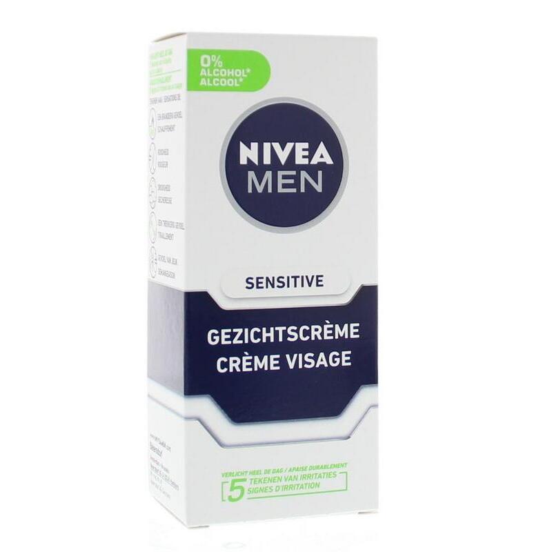 Nivea Men gezichtscreme sensitive 75ml