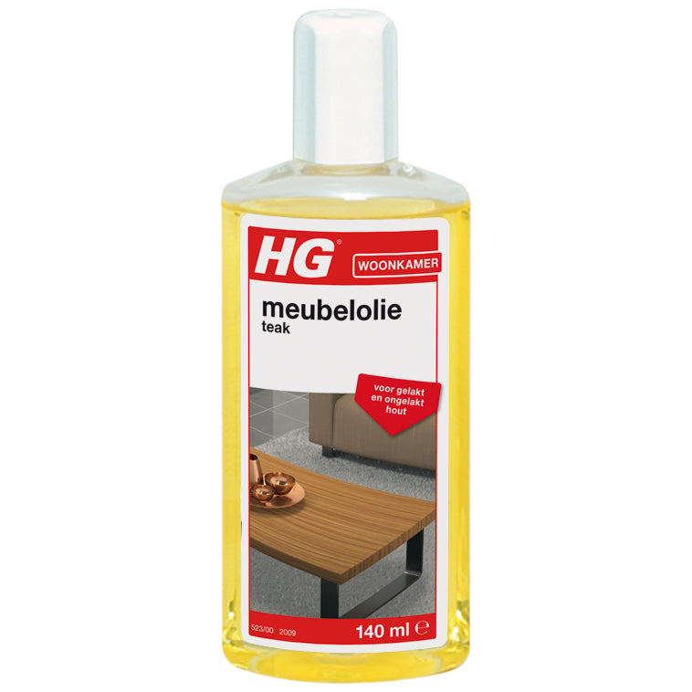 HG Meubelolie teakhout verzorgend 140ml