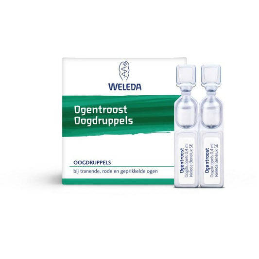 Weleda Ogentroost oogdruppels 0.4 10amp