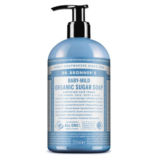 Dr Bronners Shikakai zeep baby mild 355ml