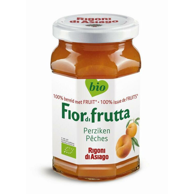 Fiordifrutta Perzikjam bio 250g