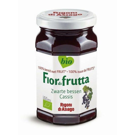 Fiordifrutta Zwarte bessenjam bio 250g