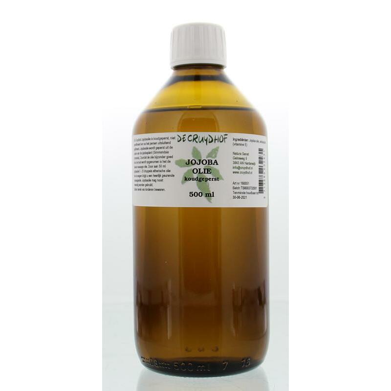 Cruydhof Jojoba olie koudgeperst 500ml