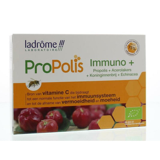 Ladrome Propolis immuno+ 10 ml bio 20amp