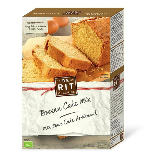 De Rit Boeren cake mix bio 400g