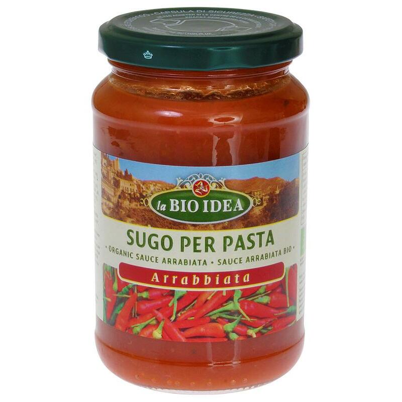 Bioidea Pastasaus arrabiata bio 340g