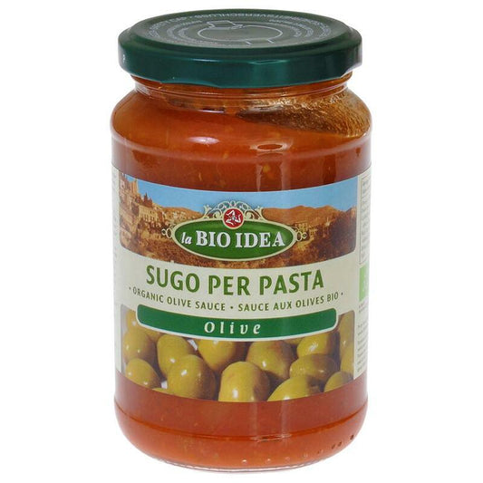 Bioidea Pastasaus olijven bio 340g
