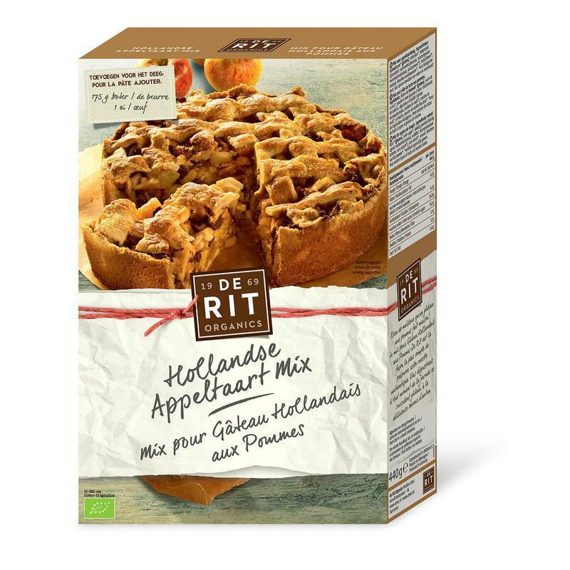 De Rit Appeltaartmix bio 440g