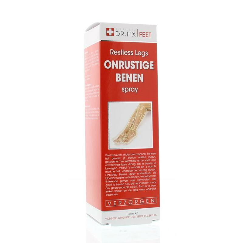 Dr Fix Onrustige benen spray / jambes agitees 100ml