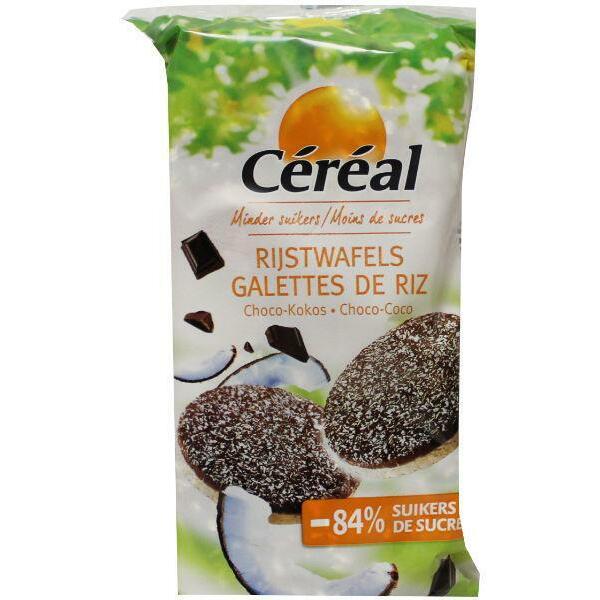Cereal Choco rijstwafels cocos 100g