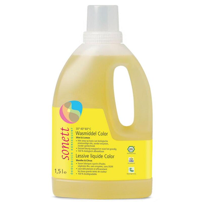 Sonett Wasmiddel vloeibaar color 1500ml