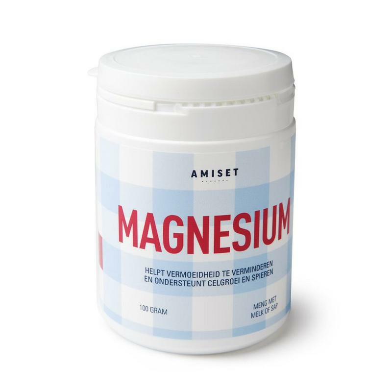 Amiset Magnesium lactaat 100% puur 100g