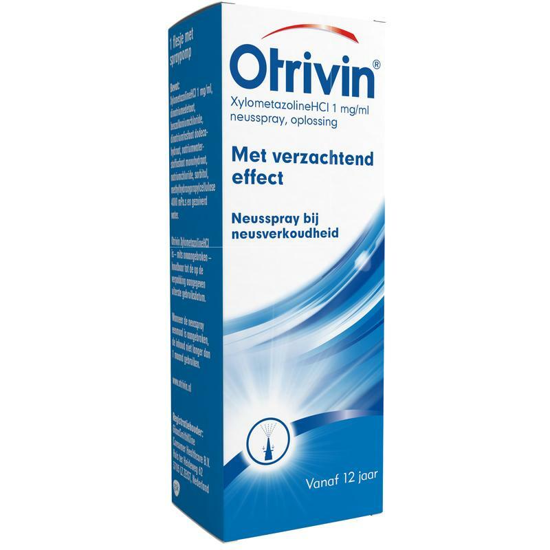 Otrivin Spray 1 mg verzachtend 12+ jaar 10ml