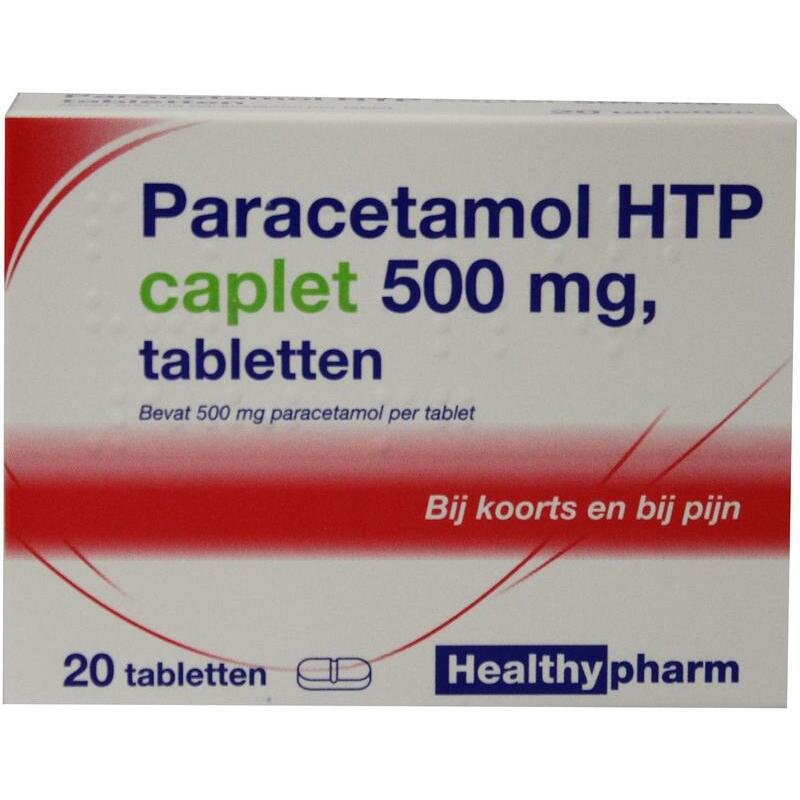 Healthypharm Paracetamol caplet 500 20tb