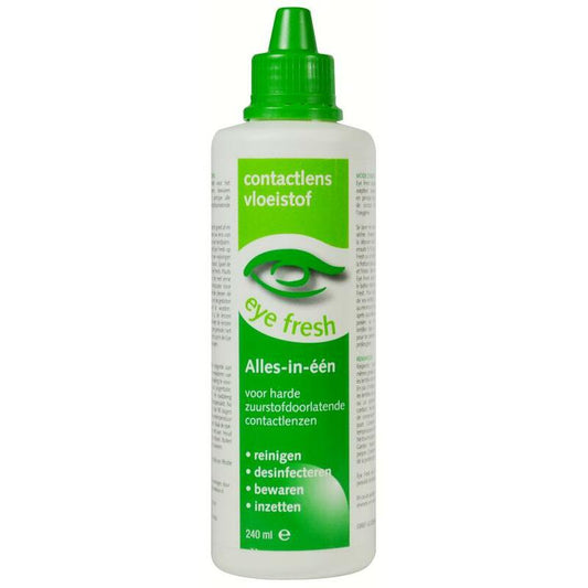 Eyefresh Alles in een vloeistof harde lenzen 240ml