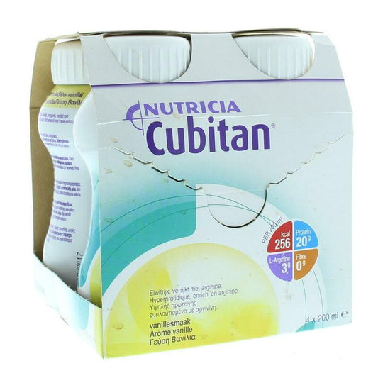 Cubitan Vanille 200ml 4st