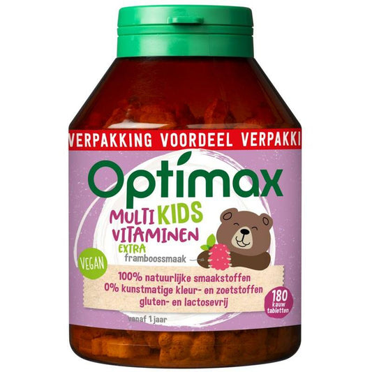 Optimax Kinder multivit extra 180kt