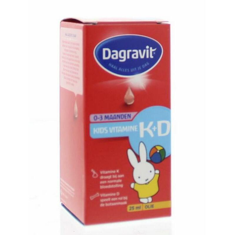 Dagravit Vitamine K+D druppels 25ml