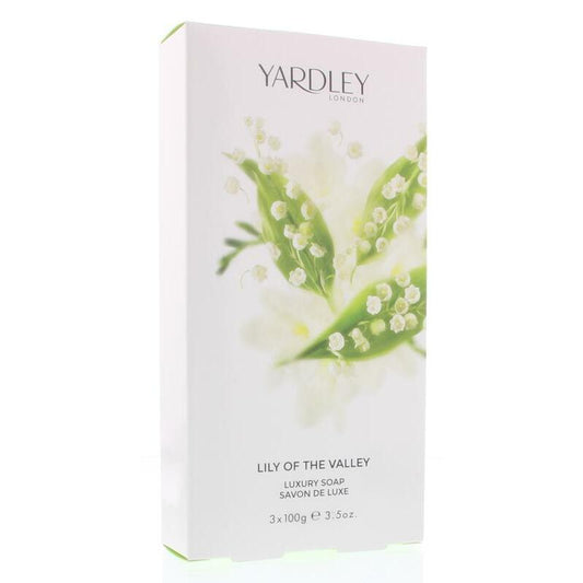 Yardley Lily zeep box 3 x 100 gram 3x100g