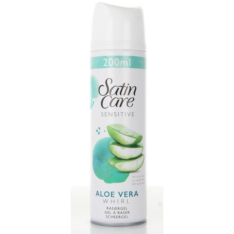 Gillette Satin care scheergel gevoelige huid 200ml