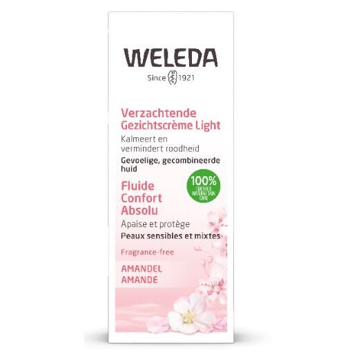 Weleda Amandel verzachtende gezichtscreme light 30ml