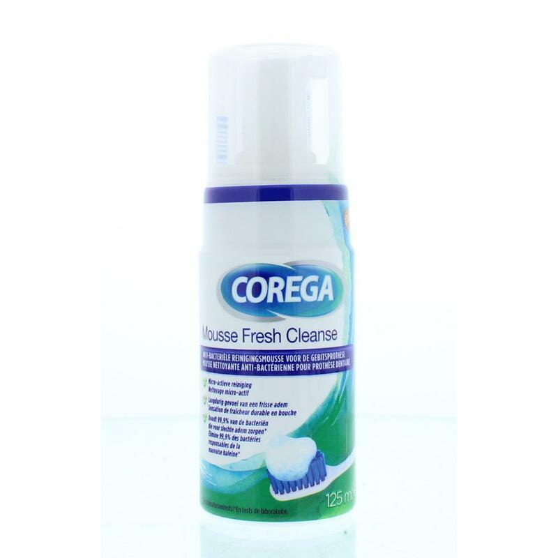 Corega Fresh cleanse mousse 125ml