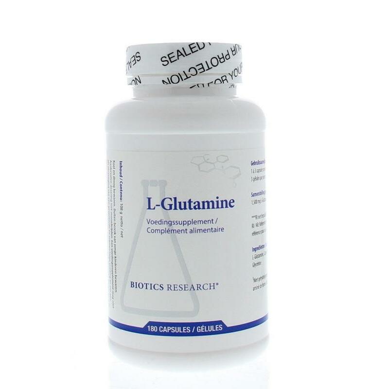 Biotics L-Glutamine 180ca