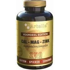 Artelle Cal/mag/zink 250tb