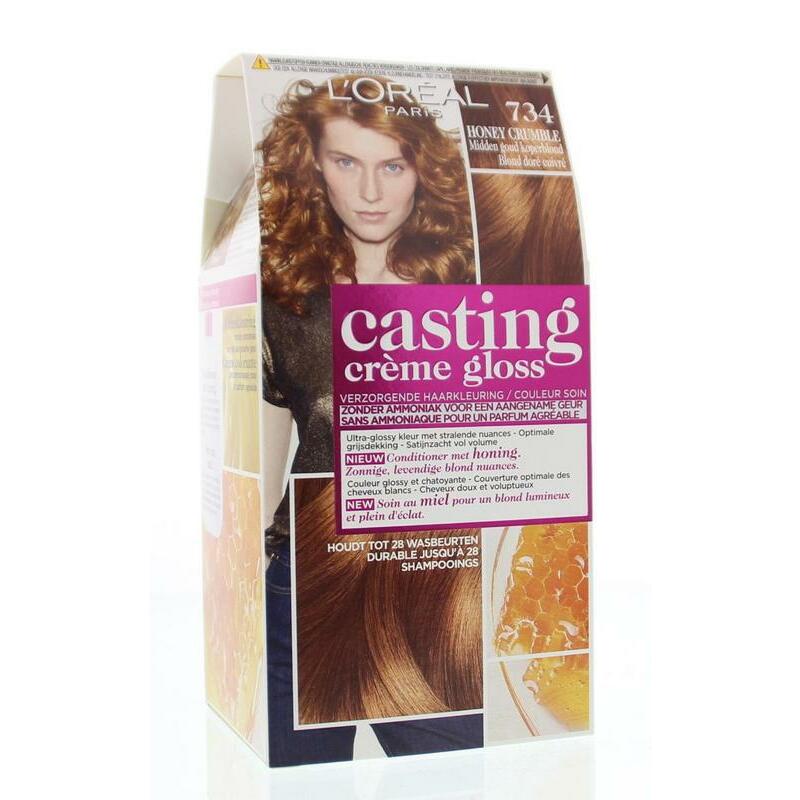 Loreal Casting creme gloss 734 Honey crumble 1set