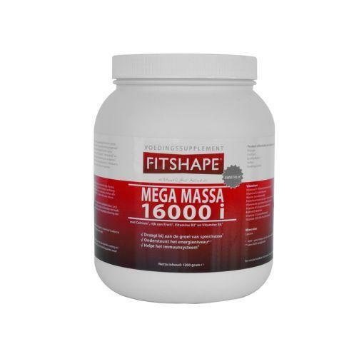 Fitshape Mega 16000 I banaan 2500g