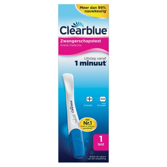 Clearblue Zwangerschapstest 1st