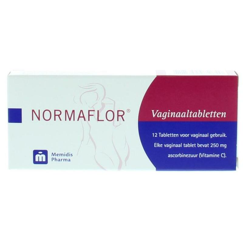 Normaflor Vaginale tabletten 12st