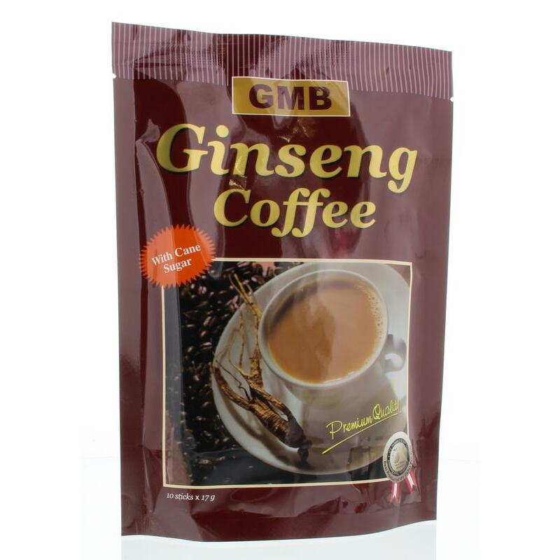 GMB Ginseng coffee/rietsuiker 10sach