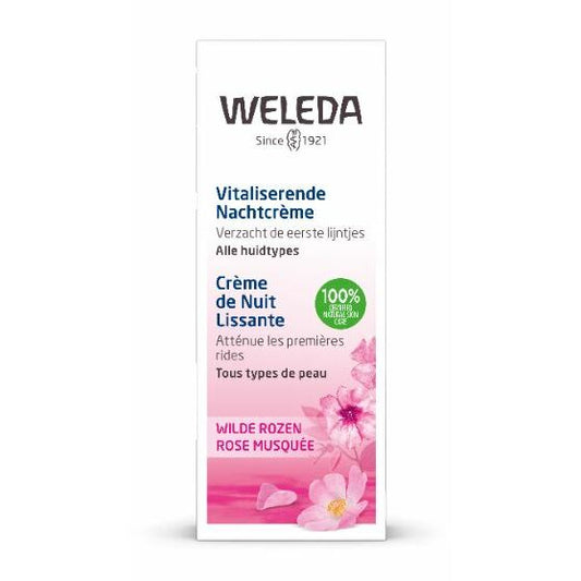 Weleda Wilde rozen vitaliserende nachtcreme 30ml